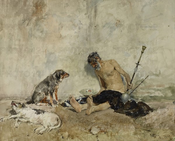 Faithful Friends, 1869. Creator: Mariano Jose Maria Bernardo Fortuny y Carbo.