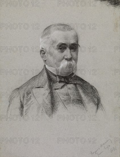 William T. Walters, 1886. Creator: Paul Adolphe Rajon.