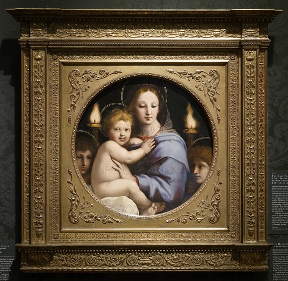 Madonna of the Candelabra, c1513. Creator: Raphael.