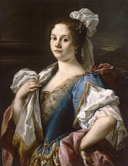 Portrait of a Noblewoman, c1750. Creator: Sebastiano Ceccarini.