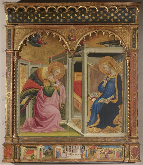 The Annunciation, c1430. Creator: Stefano d'Antonio di Vanni.