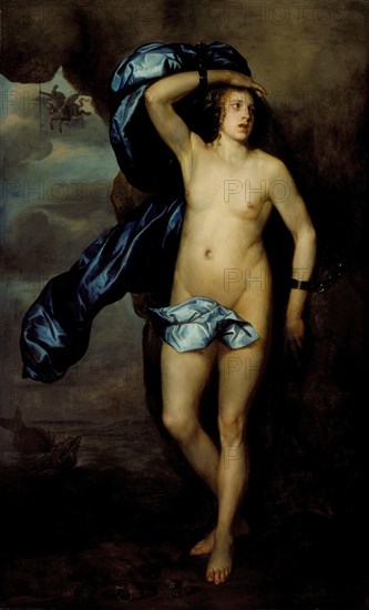 Andromeda Chained to the Rock, between 1638 and 1639. Creator: Anthony van Dyck.