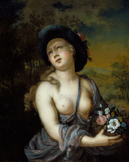 Flora, c1720. Creator: Frans van Mieris II.