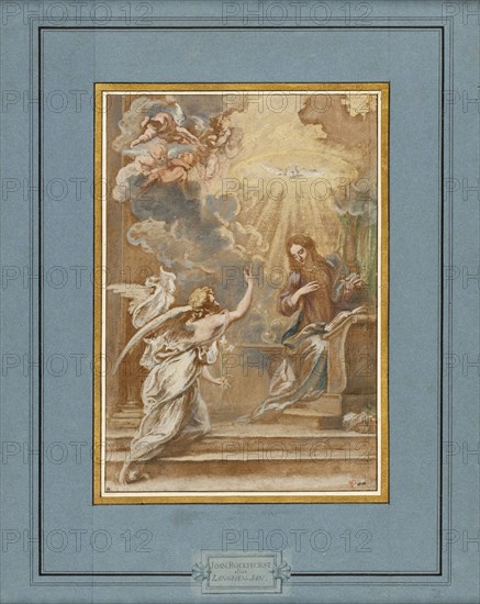 The Annunciation, c1659. Creator: Jan Boeckhorst.