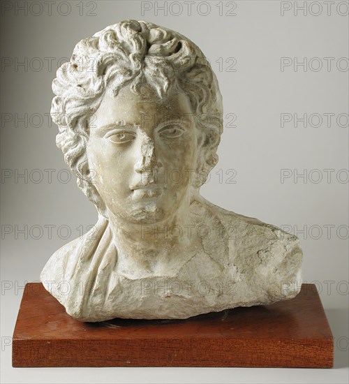 Male Head, 2nd to 3rd century A.D.. Creator: Unknown.