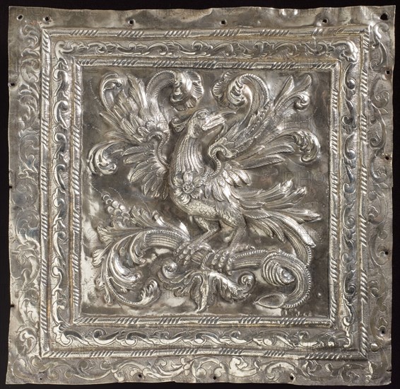 Altar Plaque with Bird Motifs (Placa con pájaros), 18th century. Creator: Unknown.
