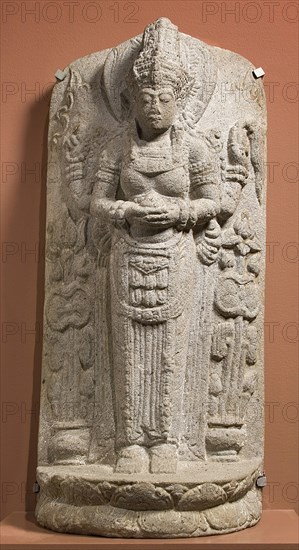 Memorial Statue of a Deified Queen, 14th century. Creator: Unknown.