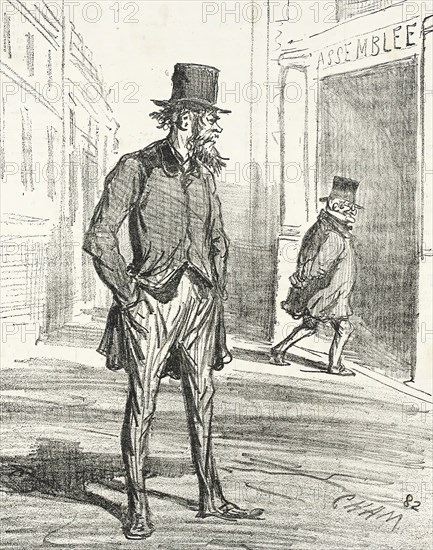 Trouver 41 milliards! Faut-il être fort! Moi qui ne peux pas trouver seulement dix francs!, 1872. Creator: Cham.