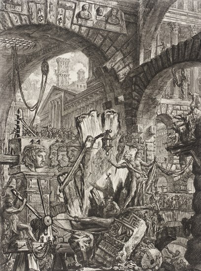 The Man on the Rack, 1761. Creator: Giovanni Battista Piranesi.