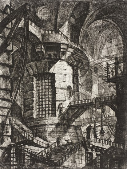 The Round Tower, 1761. Creator: Giovanni Battista Piranesi.