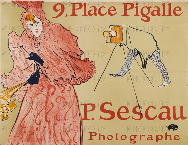 Sescau, Photographe, 1894. Creator: Henri de Toulouse-Lautrec.