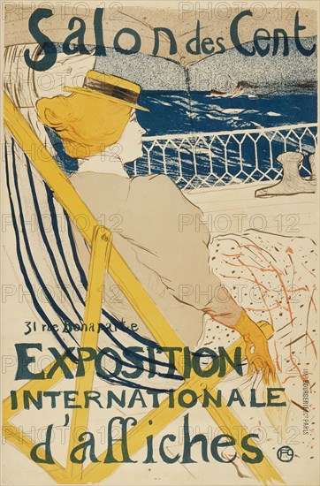 La Passagère du 54 (Salon des Cent), between 1895 and 1896. Creator: Henri de Toulouse-Lautrec.