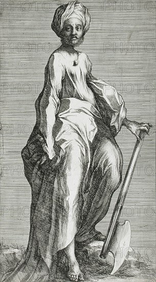 Saint Matthias, between 1573 and 1618. Creator: Jacques Bellange.