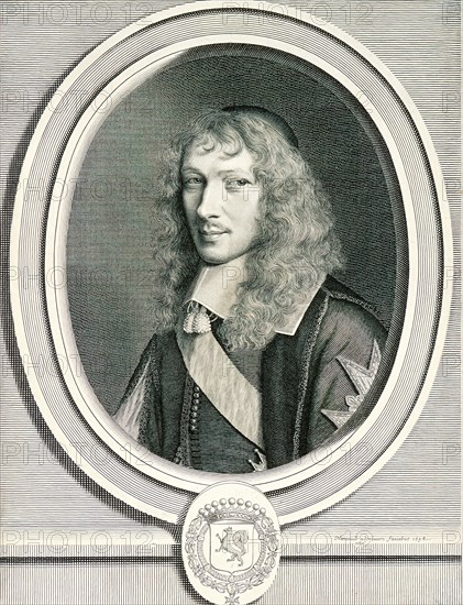 Basile Fouquet, 1658. Creator: Robert Nanteuil.