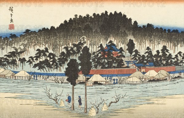 Oji Inari Shrine, c1840. Creator: Ando Hiroshige.