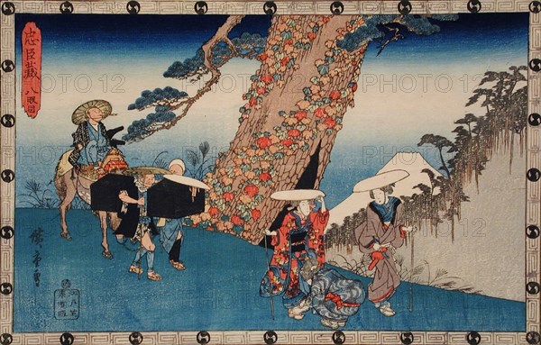 Act VIII: Konami's Bridal Journey, between c1835 and c1839. Creator: Ando Hiroshige.