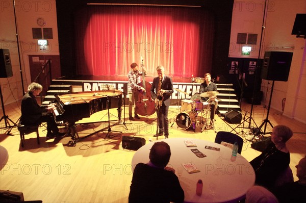 Darius Brubeck Quartet, Battle Jazz Festival, Battle, East Sussex, July 2023. Creator: Brian O'Connor.