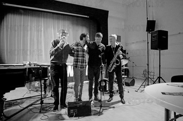 Darius Brubeck Quartet, Battle Jazz Festival, Battle, East Sussex, July 2023. Creator: Brian O'Connor.