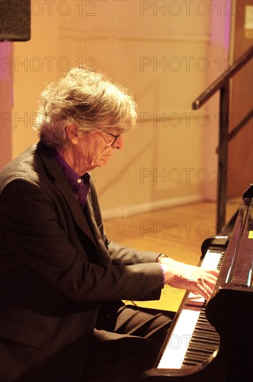 Darius Brubeck, Darius Brubeck Quartet, Battle Jazz Festival, Battle, East Sussex, July 2023. Creator: Brian O'Connor.