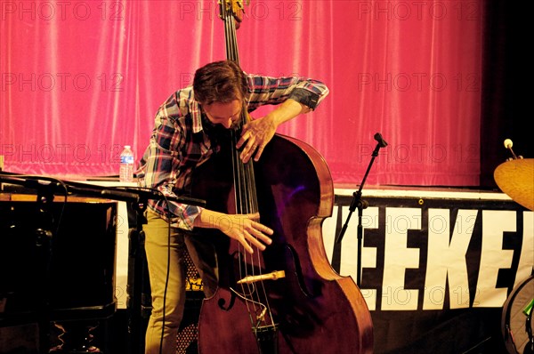 Matt Ridley, Darius Brubeck Quartet, Battle Jazz Festival, Battle, East Sussex, July 2023. Creator: Brian O'Connor.