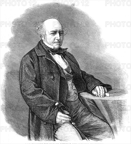 Lord Westbury (Sir Richard Bethell), the new Lord Chancellor, 1861. Creator: Unknown.