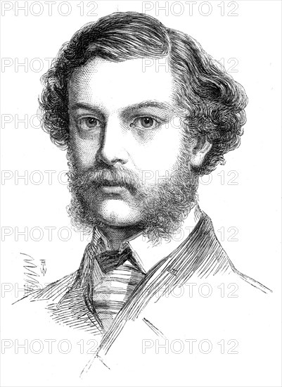 Mr. Jopling, winner of the Queen's Prize, 1861. Creator: Unknown.