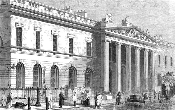 East India House, Leadenhall-Street, 1861. Creator: Unknown.