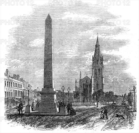 The Gurney Memorial at Stratford, 1861. Creator: Unknown.