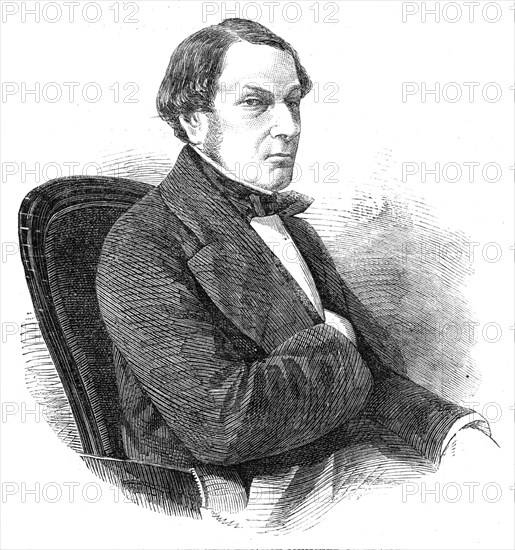 M. Fould, the new Finance Minister of France, 1861. Creator: Unknown.