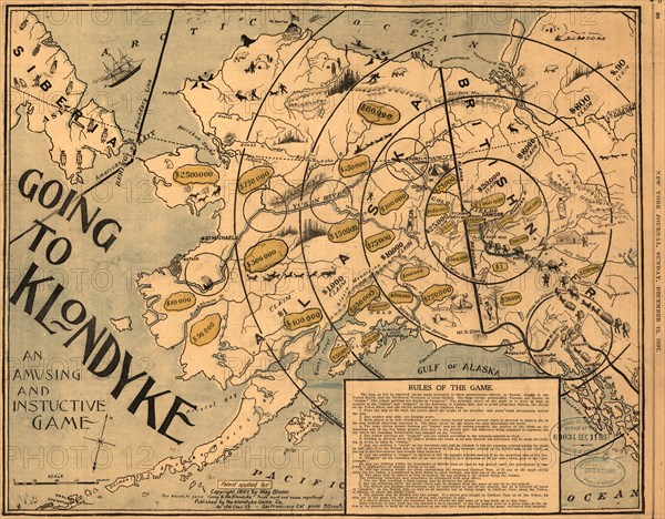 Going to Klondyke, 1897. Creator: May Bloom.