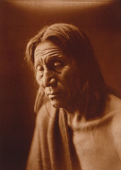 Big Head [A], c1905. Creator: Edward Sheriff Curtis.