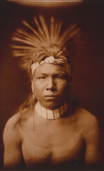 Black Hair, c1905. Creator: Edward Sheriff Curtis.