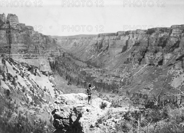 Black Cañon, c1905. Creator: Edward Sheriff Curtis.