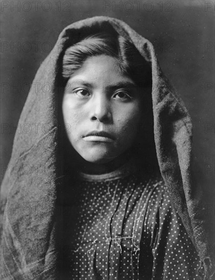 Czele Marie (School girl), c1907. Creator: Edward Sheriff Curtis.