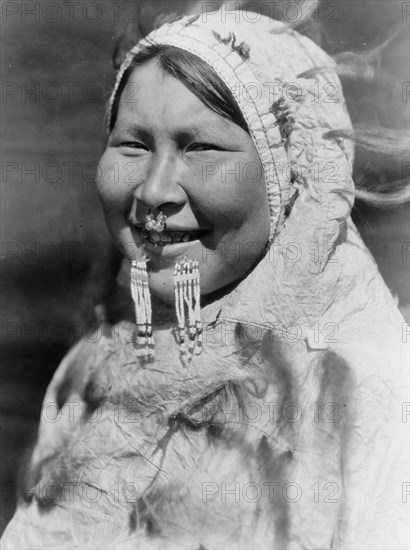 U?iyaku-Nunivak, c1929. Creator: Edward Sheriff Curtis.