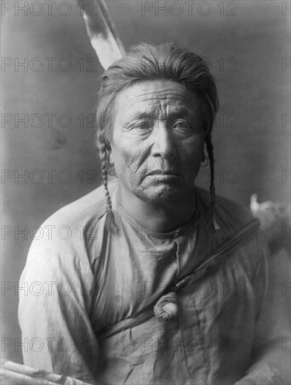 Flathead Woman [B], c1908. Creator: Edward Sheriff Curtis.