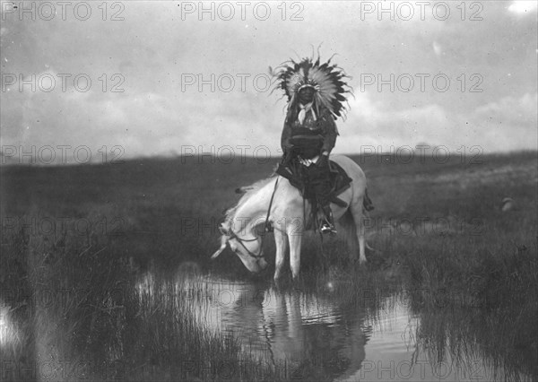 The Valley of the Rosebud, c1905. Creator: Edward Sheriff Curtis.