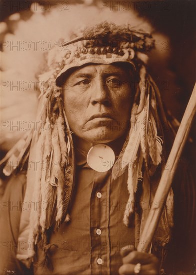 Curley-Apsaroke, c1905. Creator: Edward Sheriff Curtis.