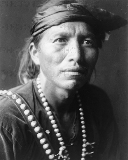 The White Singer, c1906. Creator: Edward Sheriff Curtis.