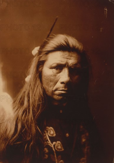 Nespilim man, c1904. Creator: Edward Sheriff Curtis.