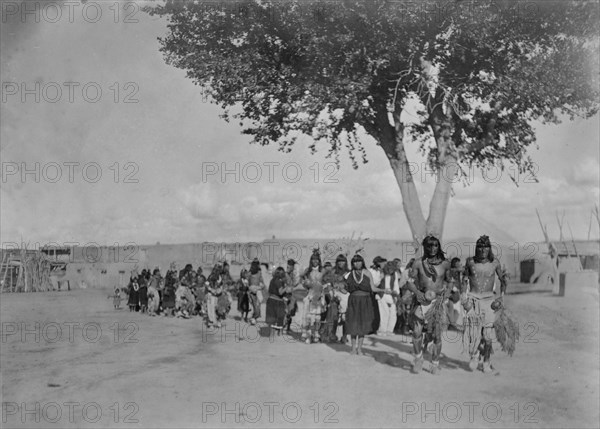 Tablita Dance [D], c1905. Creator: Edward Sheriff Curtis.