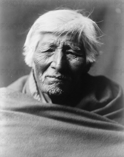 Klickitat type, c1910. Creator: Edward Sheriff Curtis.