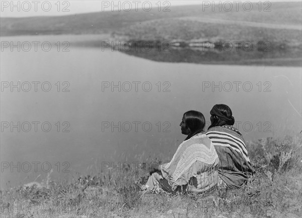 An idle hour, Piegan, c1910. Creator: Edward Sheriff Curtis.