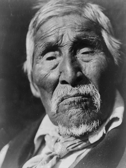 Old Bob-Karok, c1923. Creator: Edward Sheriff Curtis.