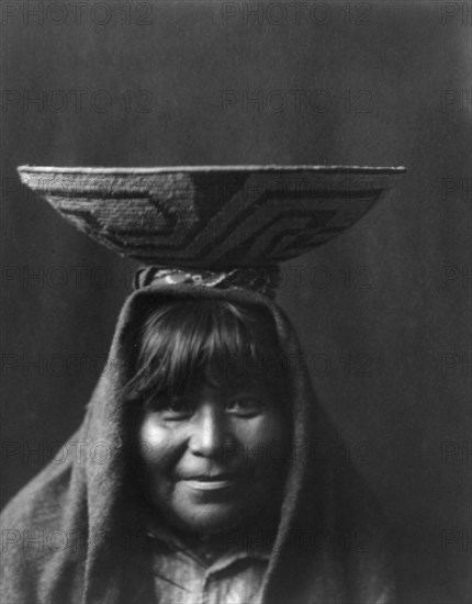 Pima matron, c1907. Creator: Edward Sheriff Curtis.