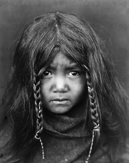 Quilcene boy, 1912, c1913. Creator: Edward Sheriff Curtis.