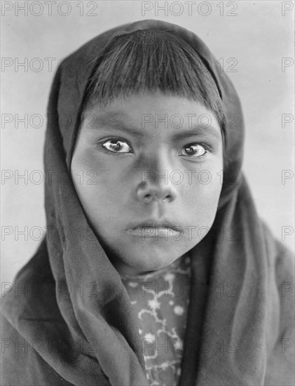 Qahatika child, c1907. Creator: Edward Sheriff Curtis.