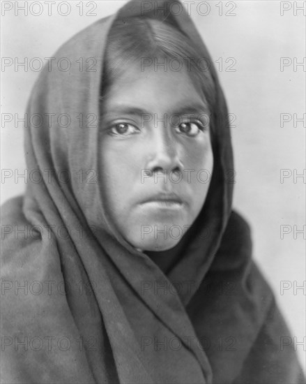 Qahatika maiden, c1907. Creator: Edward Sheriff Curtis.