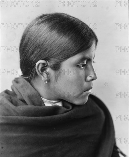 Qahatika girl, c1907. Creator: Edward Sheriff Curtis.