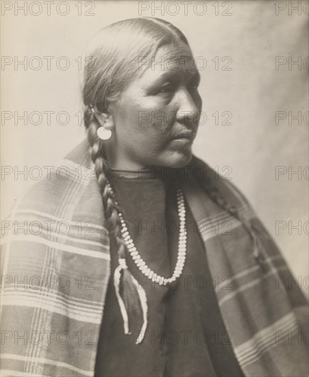 Cheyenne matron, 1905. Creator: Edward Sheriff Curtis.